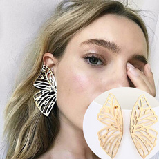 butterfly, Stud, Angel, Stud Earring