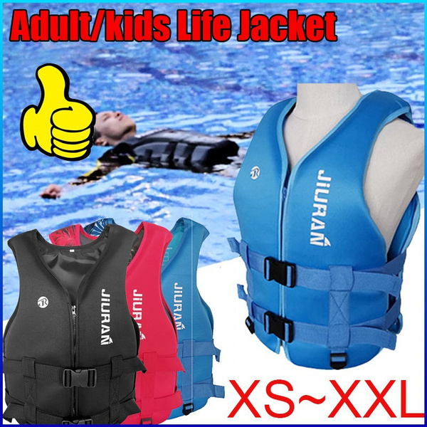 2021 NEW Unisex Neoprene Super Light Life Jacket Adult/Kids Life Vest Water  Sports Fishing Vest Buoyancy Vest Kayaking Boating Swimming Surfing  Drifting Crash Safety Life Vest