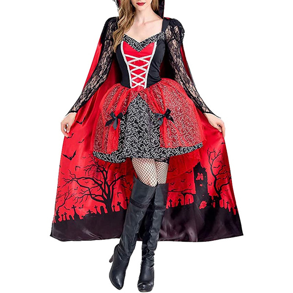 Adult Masquerade Vampire Dress Costume