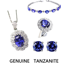 butterfly, Jewelry, Stud Earring, tanzanite