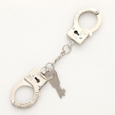 Steel, Mini, handcuffskeychain, Key Chain