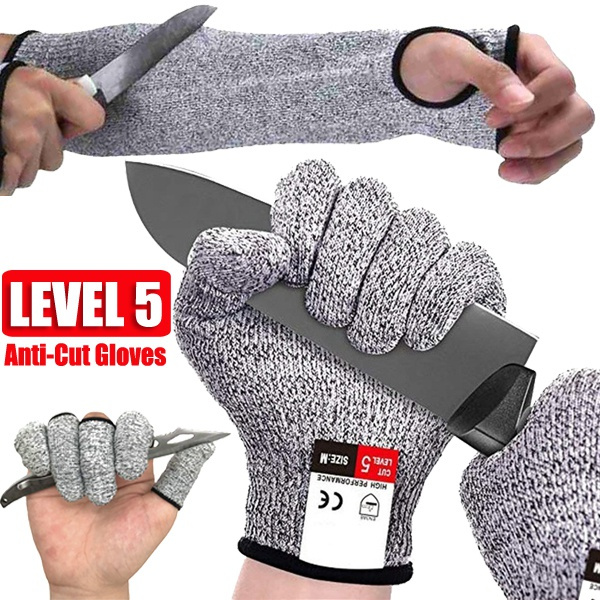 Anti-Cut Finger Cover Finger Protector Sleeve Level 5 High