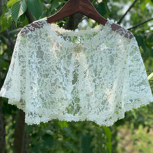 Flower girl 2025 lace bolero