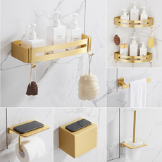 golden, Bathroom, bathroomrack, Towels