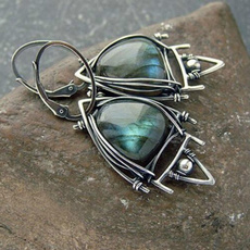 peacock, Dangle Earring, Gemstone Earrings, Stud Earring