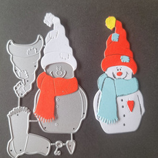snowman, Decor, Scrapbooking, Christmas