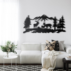 Mountain, walldecorpainting, art, Family