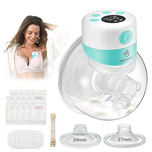 Befano Wearable Electric Breast Pumps Hands-Free in-Bra Portable