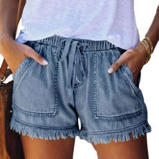 Summer, Plus Size, womenshortpant, pants