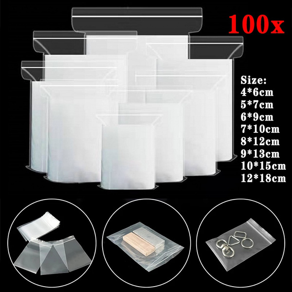 Clear Storage Bags 4/Pkg.