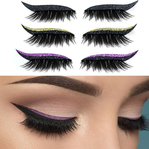 Eyeliner and Eyelash Stickers Self-Adhesive Eye Line Strip Sticker Eyeliner Stickers Eye Shadow for Women Dress Up Makeup for Eyes | Wish Eyeliner and Eyelash Stickers Self-Adhesive Eye Line Strip Sticker Eyeliner Stickers Eye Shadow for Women Dress Up Makeup for Eyes | Wish