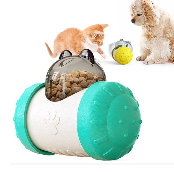 Interactive Dog Cat IQ Treat Ball Toys Funny Pet Tumbler Shaking Leakage  Food Container Toys Pet Training Balls Pet Dog Suppliy