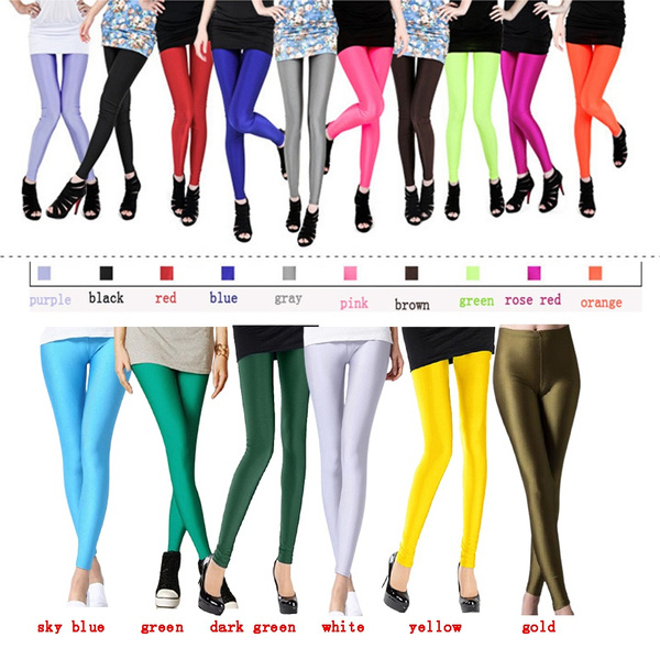 Buy eDESIRE Women's Golden Shiny Shimmer Leggings with Elasticated Waist  Online at Best Prices in India - JioMart.