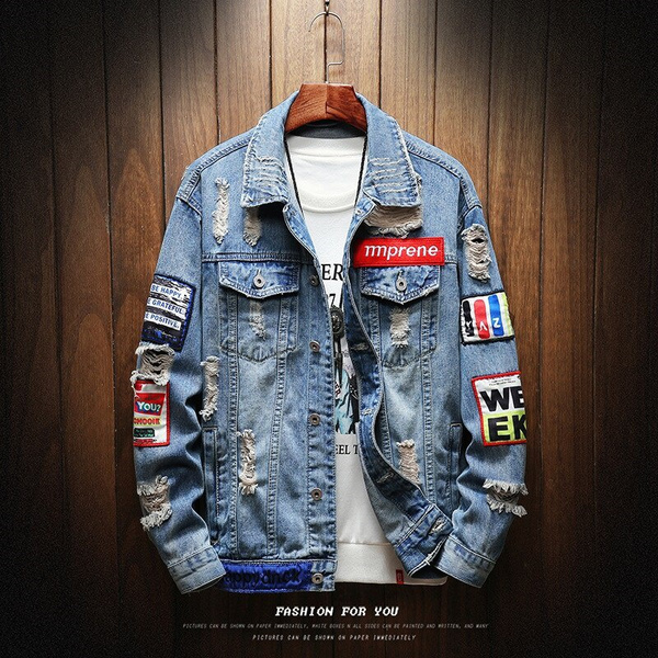 Wish jean outlet jacket