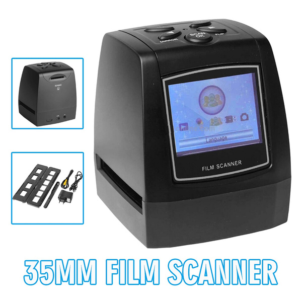35mm New 22MP Slide Negative 110 126KPK Super 8 Film Scanner Digital  Converter