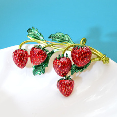 cute, Plants, brooches, Jewelry