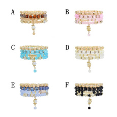 Women, Holiday, bohemiantasselbracelet, Gifts