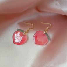 pink, Summer, Fashion, Dangle Earring