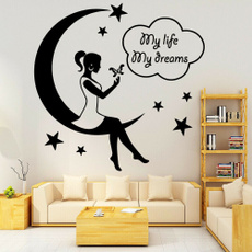 Beautiful, art, Wall Art, wallvinyl