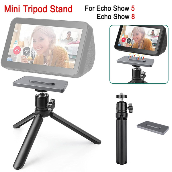 Echo Show 58 Tripod Stand Mini Tripod For Echo Show 58 Smart Speaker Magnetic 360 Degree 9261