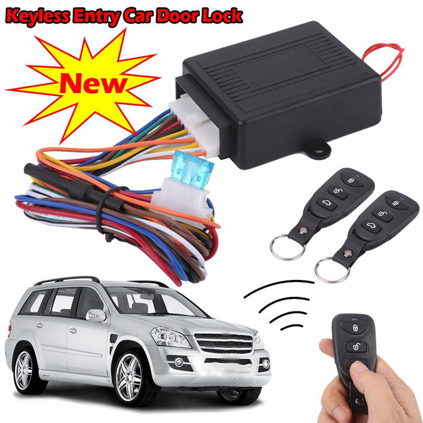 Car 4 Door Power Lock Kit Keyless Entry System Security Remote