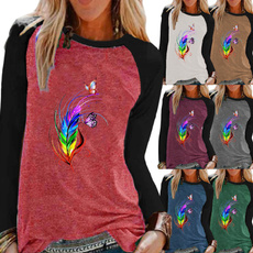 butterfly, Tops & Tees, Plus Size, Ladies Fashion