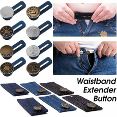 adjustablebutton, Fashion, Waist, beltextensionbuckle