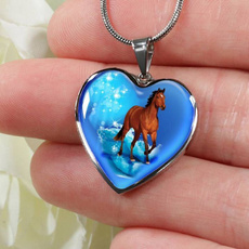Heart, horse, Jewelry, Gifts