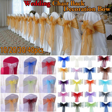 organzachaircover, chairdecor, chairbow, chairbowsforparty
