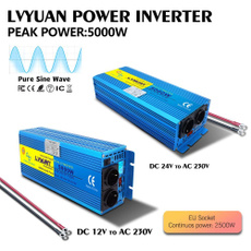 12v230veupowerinverter, lcd, sine, 5000wpowerinverter