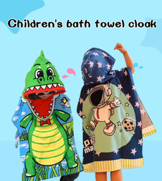 childrensbathtowel, hooded, Towels, cloak
