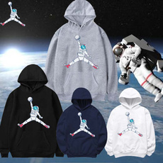 jordanastronauthoodie, 時尚, 有袖, jordanmenssweatshirt
