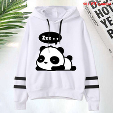 cute, pandapullover, panda hoodie, hooded