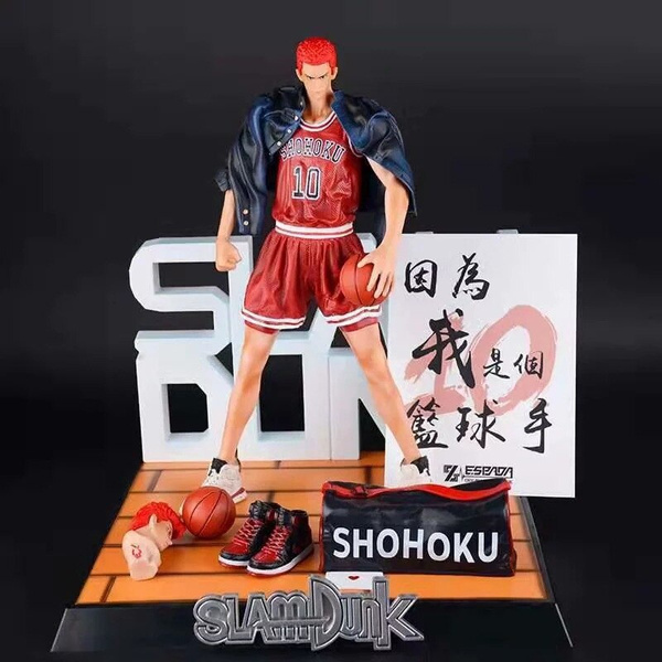 Deluxe GK Slam Dunk 10 Hanamichi Sakuragi Action Figure Shohoku ...