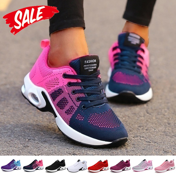 Women Breathable Athletic Sneakers Sport Running Trainers Casual Shoes Outdoor@8 Women Breathable Athletic Sneakers Sport Running Trainers Casual Shoes Outdoor@8