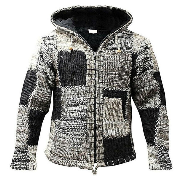 Hippy Boho Vintage Patchwork Cotton Fleece Lined Warm Coat Jacket, 100%  HANDMADE in NEPAL Patchwork Winter HEAVY Jacket Dark Mix Xmas Gift - Etsy UK