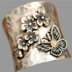butterfly, Sterling, Fashion Accessory, Flowers