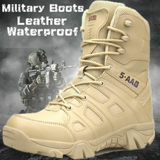 combat boots, Відпочинок на природі, Leather Boots, Zip