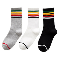 Hosiery & Socks, rainbow, womensock, skateboardsocksock