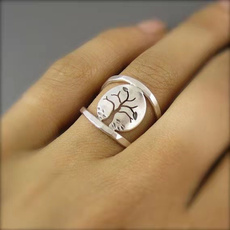 Couple Rings, Moda masculina, wedding ring, 925 silver rings