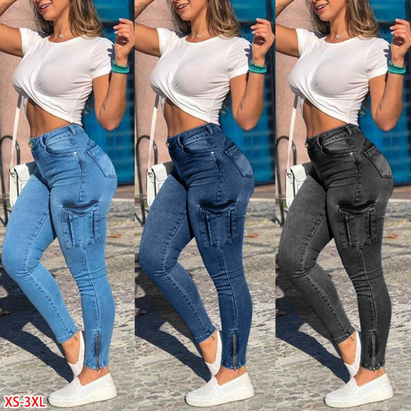 High waisted outlet slim fit pants