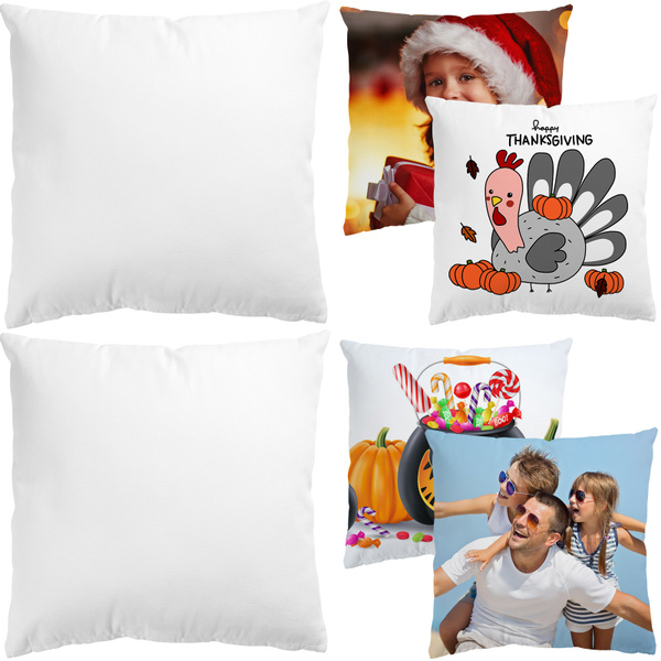 12 PCS Sublimation Pillow Covers DIY Sublimation Blank Pillow Case