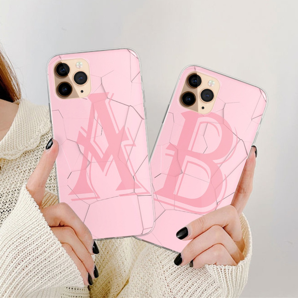 Iphone 12 Pro Case Letter, Iphone 13 Cases Pink Phone