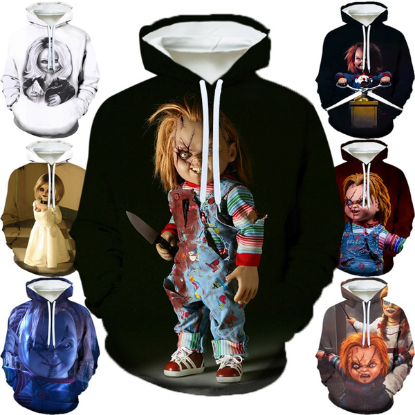 chucky moletom com capuz