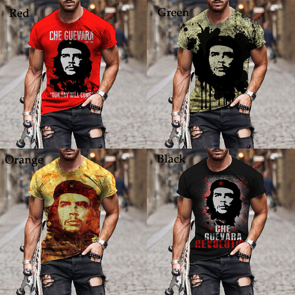 New Fashion Women's/men's 3D Printing Mr.Che Guevara T-shirt