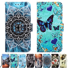 case, butterfly, Flowers, Samsung