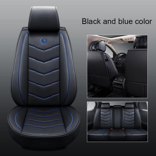 5 Seat Leather Car Covers Set Accessories For Jeep Grand Cherokee Wrangler Jk Renegade Compass Patriot Liberty Commander Wish - Jeep Grand Cherokee Seat Covers Leather