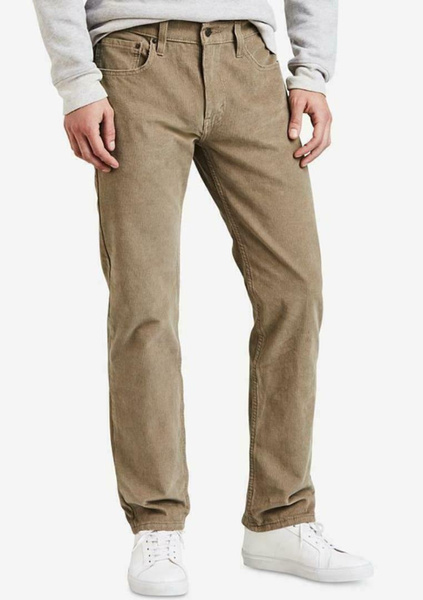 Levi's Men's 502 Taper Corduroy Pants Brown Size 32X34 | Wish