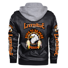 motorcyclejacket, hooded, borntodie, Cowboy
