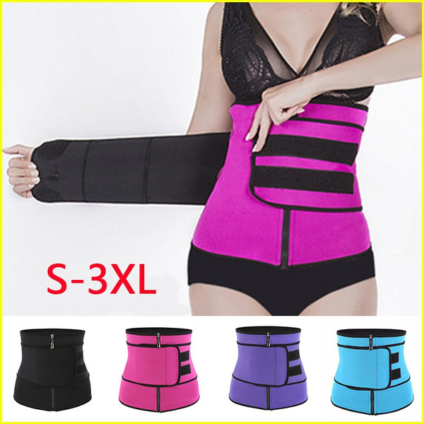 Women Waist Trainer Tummy Belt-Body Shaper Belt for Hourglass  Shaper-Premium Stomach Fat Burner Sweat Wrap and Workout Waist Trainer